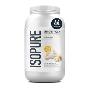 Isopure Banana Cream 100% Whey Protein Isolate 3lb