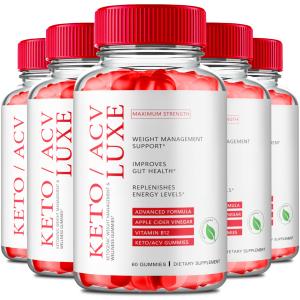 Keto Luxe ACV Weight Loss Gummies (5 Pack)