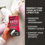 Keto Burn Capsules with BHB & EGCG, 60 Count
