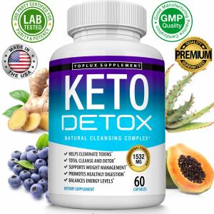 Keto Detox Pills for Fat Burn & Ketosis