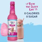 Jordan's Skinny Mixes Cotton Candy Syrup, Keto Friendly