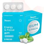 Keto-friendly NeuroGum: Energy & Focus Supplement for Women & Men
