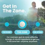 Keto-friendly NeuroGum: Energy & Focus Supplement for Women & Men