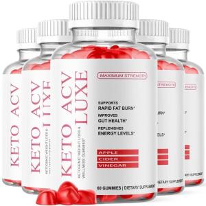 Luxe Keto Apple Cider Vinegar Gummies - 5 Pack