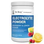 Dr. Berg Zero Sugar Keto Electrolyte Powder, Raspberry Lemon