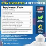 Dr. Berg Zero Sugar Keto Electrolyte Powder, Raspberry Lemon