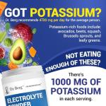 Dr. Berg Zero Sugar Keto Electrolyte Powder, Raspberry Lemon