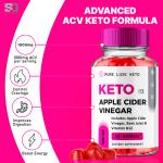 Pure Luxe Keto Gummies with ACV – 3 Pack