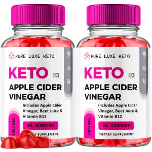 Pure Luxe Keto Gummies & ACV Weight Loss Pack