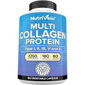 Nutrivein Multi Collagen Capsules - Anti-Aging + Health