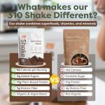 310 Nutrition Fiber Rich Keto Meal Replacement Shake