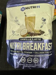 NutriBreakfast Keto Collagen Protein Powder with MCT Oil
