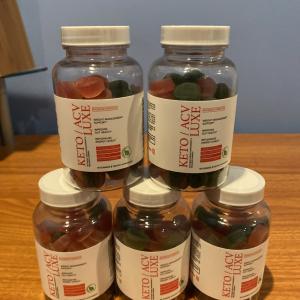 Keto Luxe ACV Gummies for Weight Loss, 5-Pack