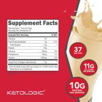 Ketologic Vanilla Grass-Fed Collagen Powder 1 LB