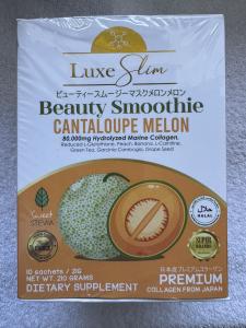 Luxe Slim Beauty Cantaloupe Smoothie Sachets