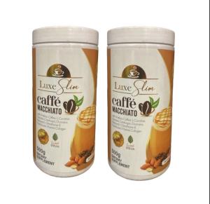 Luxe Slim Cafe Macchiato Canister - 2 Jars