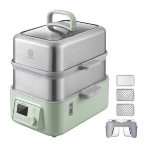 BUYDEEM G563-A501 Electric Food Steamer for Keto Diets