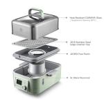 BUYDEEM G563-A501 Electric Food Steamer for Keto Diets
