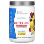 KetoLogic Keto Energy BHB + Caffeine, Raspberry Lemonade