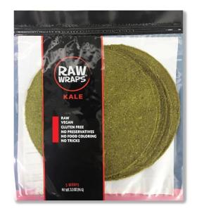 Kale Flavor Keto & Paleo Friendly Wraps