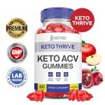 Keto Thrive ACV Gummies with Pomegranate & Beet Juice