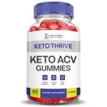 Keto Thrive ACV Gummies with Pomegranate & Beet Juice