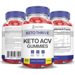 Keto Thrive ACV Gummies with Pomegranate & Beet Juice