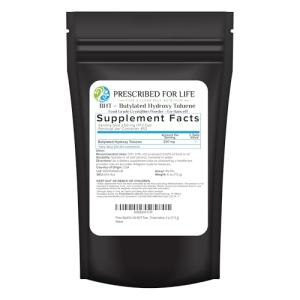 Butylated Hydroxytoluene Powder | Food Preservation | Vegan/GL Free/non GMO | 4 oz
