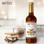 Matteo's Keto-Friendly Barista Style Coffee Syrup, Thin S'more