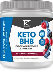 Ketologic Keto BHB Exogenous Ketone - Mixed Berry