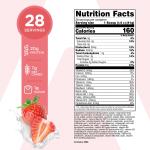 TransformHQ Strawberry & Cream Keto Shake Powder