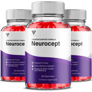 Neurocept Brain and Memory Gummies - 3 Pack