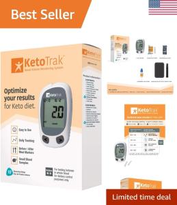 Fast Blood Ketone Monitor for Keto Users