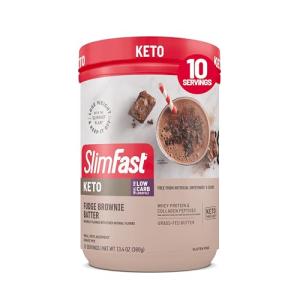 Keto Fudge Brownie Meal Replacement Shake, 10 Servings