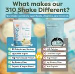 310 Nutrition Plant-Based Keto Meal Replacement Shake