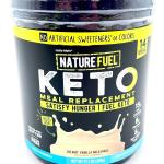NatureFuel Keto Meal Replacement - Creamy Vanilla, 14 Servings