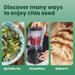 Sanar Naturals Chia Seeds - Omega-3 Rich, High Fiber