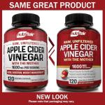 Vegan Apple Cider Vinegar Capsules - 120 Count