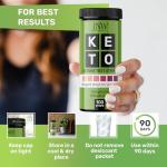 JNW Keto Test Strips - 100 Urine Test Strips