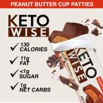Keto Wise Chocolate Peanut Butter Fat Bombs, 16 Count