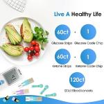 Medilax Keto Glucose and Ketone Test Strips Kit