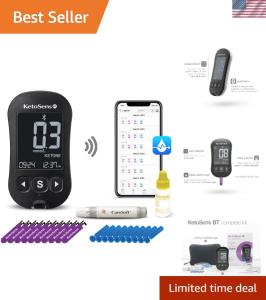 Keto Blood Ketone Monitor with Accessories Pack