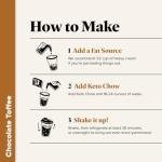 Chocolate Toffee Keto Meal Shake - Ultra Low-Carb