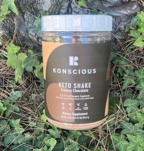 Konscious Keto Creamy Chocolate Shake for Weight Loss