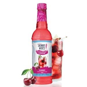 Jordan's Skinny Mixes Cherry Sugar Free Syrup, Keto-Friendly