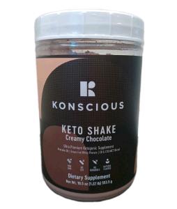 Konscious Keto Chocolate Shake with MCT and Whey