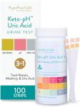 3-in-1 Keto Test Strips for Ketones, pH, Uric Acid