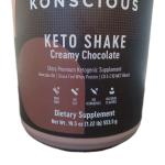 Konscious Keto Chocolate Shake with MCT and Whey
