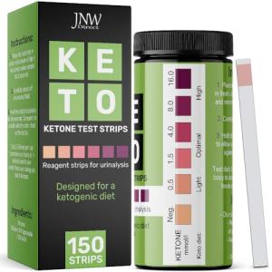 JNW Ketone Test Strips - 150 Count